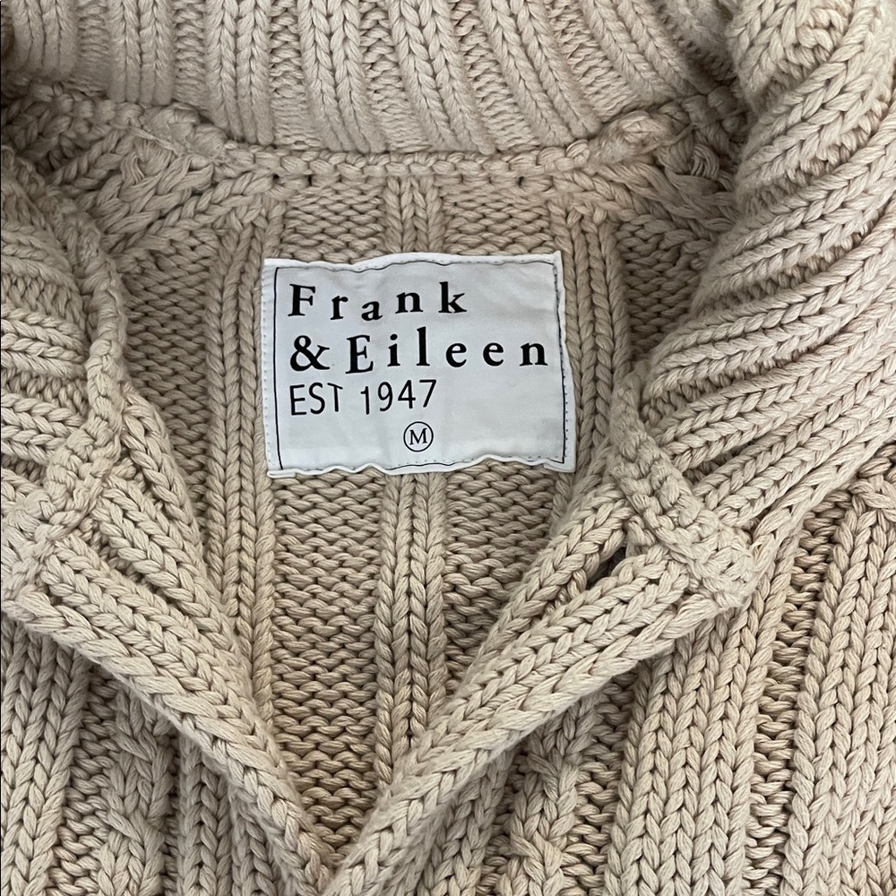 Frank & Eileen Sand Cable Knit Mini Cotswolds - Picture 3 of 6